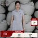 Teenie Weenie小熊女裝連衣裙夏季新款休閑活力清新時(shí)尚POLO衫短裙 中灰色 S