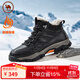駱駝 戶(hù)外雪地靴冬季防寒加絨保暖棉鞋男鞋 P14W307618 黑色 43 