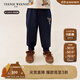 Teenie Weenie Kids小熊童裝25年款新款男女寶寶彈力刺繡仿牛仔褲 藏青色 100 cm