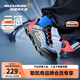 Skechers斯凱奇兒童閃穿鞋兒童跑步鞋秋季童鞋一腳蹬男童運動鞋403840L