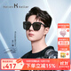 海倫凱勒（HELEN KELLER）開(kāi)車(chē)偏光太陽(yáng)鏡男士方框防曬高級感墨鏡女王一博同款眼鏡H2207 【王一博同款】灰片+亮黑框H01