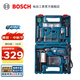 博世（BOSCH） GSB 570沖擊鉆工具箱套裝電鉆電動(dòng)工具多功能正反轉手鉆電轉 塑盒精裝