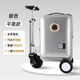 電動(dòng)行李箱可坐人騎行電動(dòng)行李箱20寸登機箱3C認可登機電動(dòng)拉桿箱 銀色【基礎款】