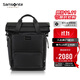 新秀麗（Samsonite）高端時(shí)尚雙肩包電腦包16英寸男女背包牛皮革休閑大容量TM7*003