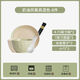 柏潮奶油碗盤(pán)家用盤(pán)子餐具碗筷陶瓷碗碟套裝高顏值碗筷套裝 奶油-2人食套裝-8件套 奶油黃綠混搭健康無(wú)害釉下彩