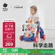 babycare調(diào)速嬰兒學(xué)步車9個(gè)月-3歲寶寶多功能平衡車防翻助步手推車 格里藍(lán)