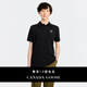 加拿大鵝（Canada Goose）Beckley男士黑標Polo衫休閑上衣短袖T恤 1600MB 61 黑色 尺碼偏大,建議選小一碼 S