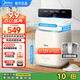 美的（Midea）家用迷你小型內衣褲洗衣機 類(lèi)全自動(dòng)波輪內衣褲襪子清洗機 高溫煮洗殺菌桌面洗衣機 0.7KG 【0.7KG洗脫】MNB7VH1E
