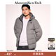 ABERCROMBIE & FITCH男裝24冬季款美式百搭抗風(fēng)羽絨服夾克外套KI132-4149 灰色 XS (170/84A)