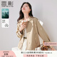 香影卡其色小個(gè)子風(fēng)衣女短款2025春秋新款顯高英倫風(fēng)翻領(lǐng)休閑外套 卡其色 M