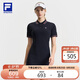 FILA斐樂(lè )官方女子連衣裙2025夏網(wǎng)球運動(dòng)簡(jiǎn)約基礎翻領(lǐng)連身裙