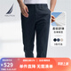 諾帝卡（NAUTICA）【大促爆款】男裝25春夏新款天絲棉錦舒彈經(jīng)典休閑長(zhǎng)褲男PO5191 藏青4NV 36