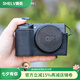 攝侶適用理光gr3保護(hù)套GR3x相機(jī)包理光日記版gr底座皮殼HDF相機(jī)套理光掛繩真皮鏡頭蓋手腕帶真牛皮配件 GR3/gr3x經(jīng)典黑真皮保護(hù)套+鏡頭蓋