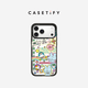 CASETIFY Sukeydockey系列 手帳貼紙 適用于iPhone17/16/15 Air/Pro/Max 蘋果手機(jī)殼 透明黑框 iPhone 16 Pro Max