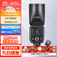 神牛（Godox）V100機頂閃光燈100W大功率旗艦全彩觸屏高速同步TTL鋰電池熱靴口袋燈外拍便攜婚禮攝影燈 V100圓燈頭閃光燈 索尼