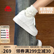 卡帕（Kappa）女鞋秋季2025新款透氣小白鞋子女百搭休閑運動(dòng)板鞋女 鷺羽白 37