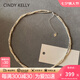 Cindy Kelly精致高級感珍珠項鏈女輕奢小眾鎖骨鏈生日七夕情人節禮物送女友 纏繞項鏈【送老婆女友實(shí)用高檔】