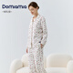 DOMIAMIA月子服孕婦睡衣待產(chǎn)哺乳服孕期產(chǎn)后可調節家居服套裝（帶哺乳口）