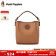 暇步士（Hush Puppies）斜挎包女休閑百搭純色簡(jiǎn)約手提包淑女風(fēng)生日禮物送女友送老婆