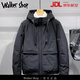 Walker Shop品牌羽絨服男加厚冬季新款精選優(yōu)質(zhì)白鴨絨輕奢男裝保暖寬松外套男 高檔黑色【品牌男裝 禮盒包裝】 XL 【適合145-160斤】