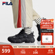 斐樂(lè )（FILA）官方女鞋貓爪6老爹鞋運動(dòng)鞋2025秋季新款鞋子厚底休閑鞋 黑/影黑灰-BD 37.5