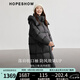 紅袖【pengpeng絨】被子羽絨服冬季2024新款女裝高品質(zhì)立領(lǐng)連帽長外套 黑050 S