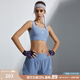 HOTSUIT后秀運動(dòng)內衣女秋季新款戶(hù)外防震中度支撐跑步健身瑜伽塑形系列 雨洗藍 XL