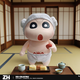 蠟筆小新正版手辦GK模型動(dòng)漫雕像周邊桌面擺件生日禮物玩具 大象小新（配浴帽套裝）-45CM