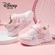 迪士尼（Disney）女童公主鞋兒童春秋網(wǎng)面運動(dòng)鞋中大童學(xué)生跑步鞋 淡粉 32