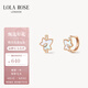 LOLA ROSE羅拉玫瑰常青藤耳釘女耳環(huán)耳飾七夕情人節(jié)禮物生日禮物女七夕禮物