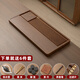 臣適茶盤(pán)實(shí)木家用電木新款干泡小茶臺托盤(pán)整塊辦公室功夫茶具排水茶海 黃花梨色【品益70*32】+六重禮