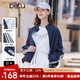 百圖betu女裝2025秋季新款短外套蕾絲里布花邊三道杠減齡外套2508T55 寶蘭 L