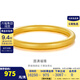 金至尊（3DG Jewellery）黃金手鐲古法3D硬足金鐲子素圈手鐲送女友老婆媽媽生日禮物計價(jià) 厚壁款54圈-金重12.5克K117006723