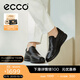 愛(ài)步（ECCO）一腳蹬皮鞋 男士休閑皮鞋樂(lè )福鞋舒適休閑鞋婚鞋 雅仕207144 黑色20714401001 43
