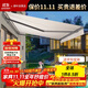 紫葉（ziye）遮陽(yáng)棚伸縮式雨棚手搖庭院陽(yáng)臺電動(dòng)戶(hù)外防雨遮陽(yáng)蓬折疊商鋪遮雨棚
