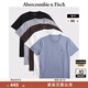 ABERCROMBIE & FITCH男裝25夏季新款5件組合套裝經(jīng)典小麋鹿重磅短袖T恤KI124-5045 灰色多色 L (180/108A)