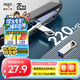 愛國(guó)者（aigo）64GB USB3.2 Gen 1 U盤 讀速220MB/s U315 金屬外殼  學(xué)生辦公投標(biāo)電腦車載通用 便攜 大容量?jī)?yōu)盤