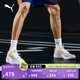 彪馬（PUMA）哈利伯頓同款緩震透氣實(shí)戰籃球鞋男女CLYDEALL-PRO194039 白-島嶼藍-01 41