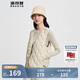 波司登輕薄羽絨服女短款90絨三防面料菱格紋顯瘦輕便防風(fēng)馬甲外套