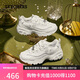 斯凱奇（Skechers）鉆石熊女鞋夏季厚底增高老爹鞋透氣百搭熊貓鞋休閑運(yùn)動(dòng)鞋12241