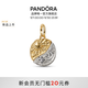 潘多拉（PANDORA）[陳麗君同款]守護系列花海勛章吊飾古幣個(gè)性炫酷中性美好寓意DIY 日月勛章吊飾 均碼