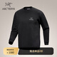 ARC'TERYX始祖鳥(niǎo) EMBLEM FLEECE CREW 男子 抓絨衫 Black/黑色 M