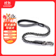 多尼斯（DOGNESS）狗狗牽引繩遛狗繩狗鏈子伸縮防爆沖中大型犬邊牧拉布拉多金毛 黑L