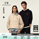 Teenie Weenie Men小熊衛(wèi)衣男女同款2025春季新款美式連帽時尚潮流上衣 黑色 S