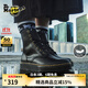 馬丁博士（Dr.Martens）Zavala西部靴男女款早秋舒適輕量黑色工裝風(fēng)馬丁靴 黑色 36