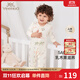 英氏（YEEHOO）嬰兒衣服新生兒衣服嬰兒連體衣5A抗菌乳木果潤(rùn)膚衣