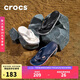 卡駱馳crocs貝雅卡駱班人字拖鞋|205393 白/深藍(lán)-126 39(240mm) 