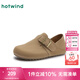 熱風(fēng)（Hotwind）【商場(chǎng)同款】女鞋通勤勃肯鞋2025年春秋新款慵懶百搭松果鞋半拖鞋 09灰色(可踩腳款)H15W25106 38
