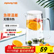 九陽(yáng)（Joyoung）玻璃杯冷水壺涼水壺家用玻璃壺耐熱大容量茶壺扎壺冷涼水杯 1500ml