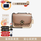 COACH【全國聯(lián)?！縈adison23山茶花金屬扣翻蓋鏈條鉚釘 裝飾蛇紋細節奶茶色 C3758-V5SNE（現貨）